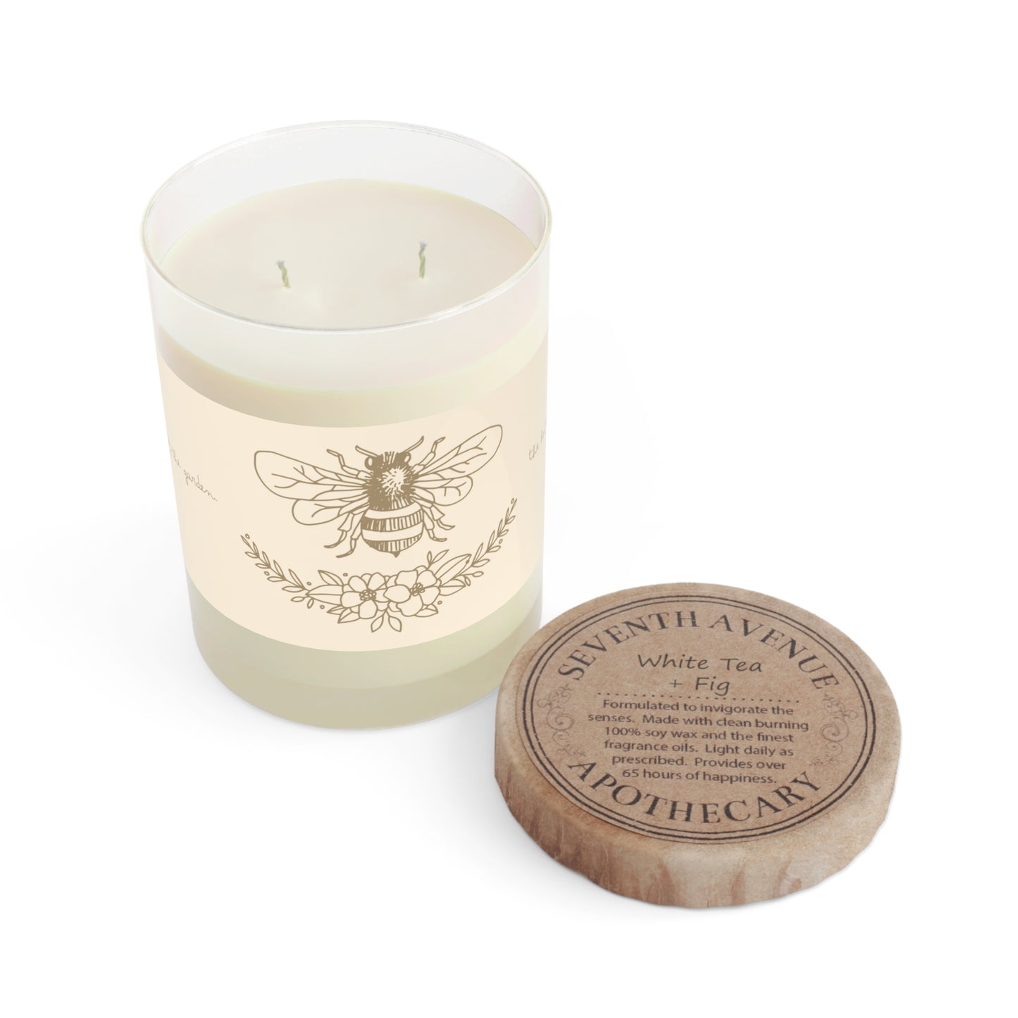 Scented Candle - Full Glass, 11oz