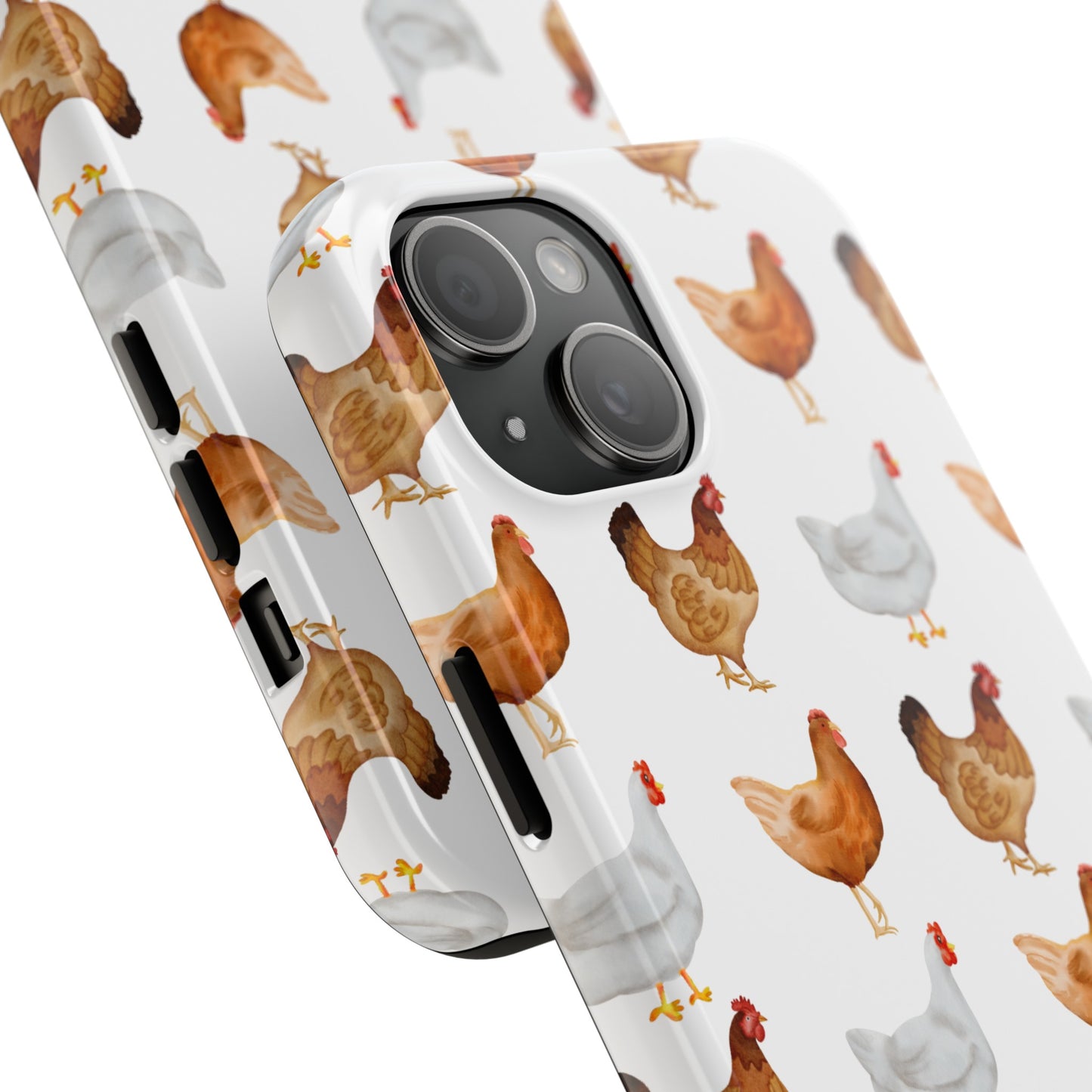 Chicken Farm Series iPhone (11-15 Pro, Plus, Max, Mini) Tough Case