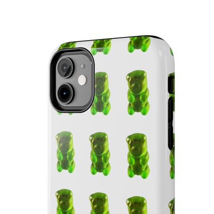 Gummy Candy (Green) Series iPhone (11-15 Pro, Plus, Max, Mini) Tough Case