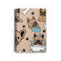 French Bulldog Theme Spiral Bound Notebook