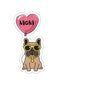French Bulldog Mom Vinyl Indoor/Outdoor Vinyl Sticker