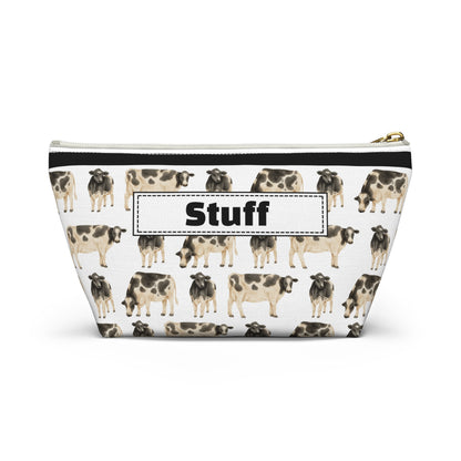 Farm Cow Print Travel Accessory Bag For All Your Lady Stuff!