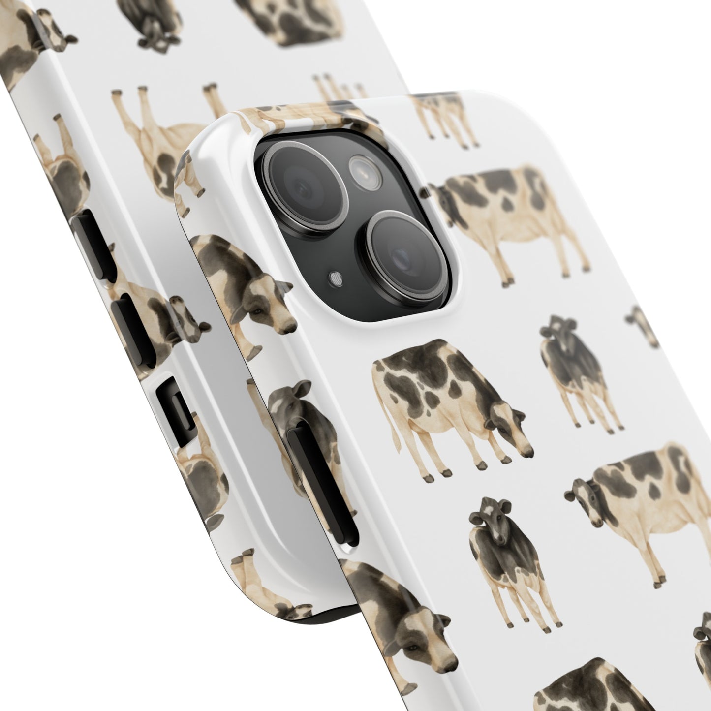 Cow Farm Series iPhone (11-15 Pro, Plus, Max, Mini) Tough Case