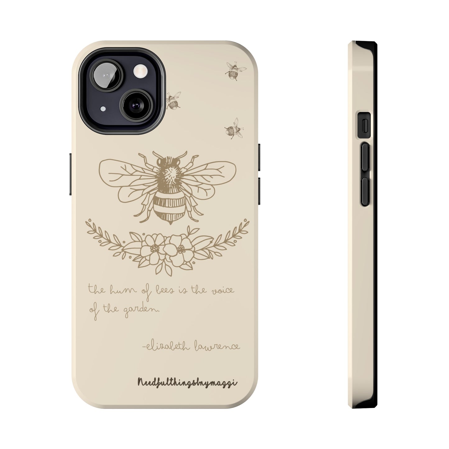 Bee Series iPhone (13-15 Pro, Plus, Max, Mini) Tough Case