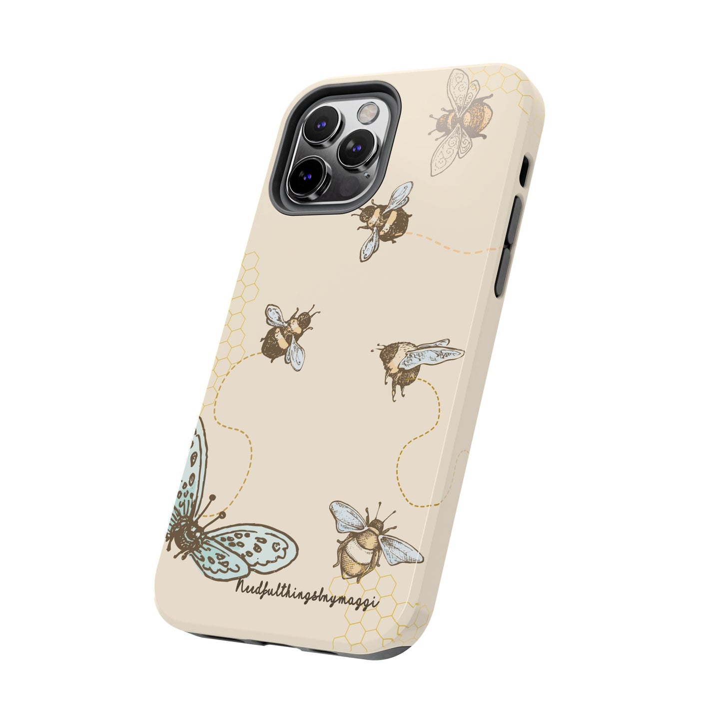 Bee Series iPhone (13-15 Pro, Plus, Max, Mini) Tough Case