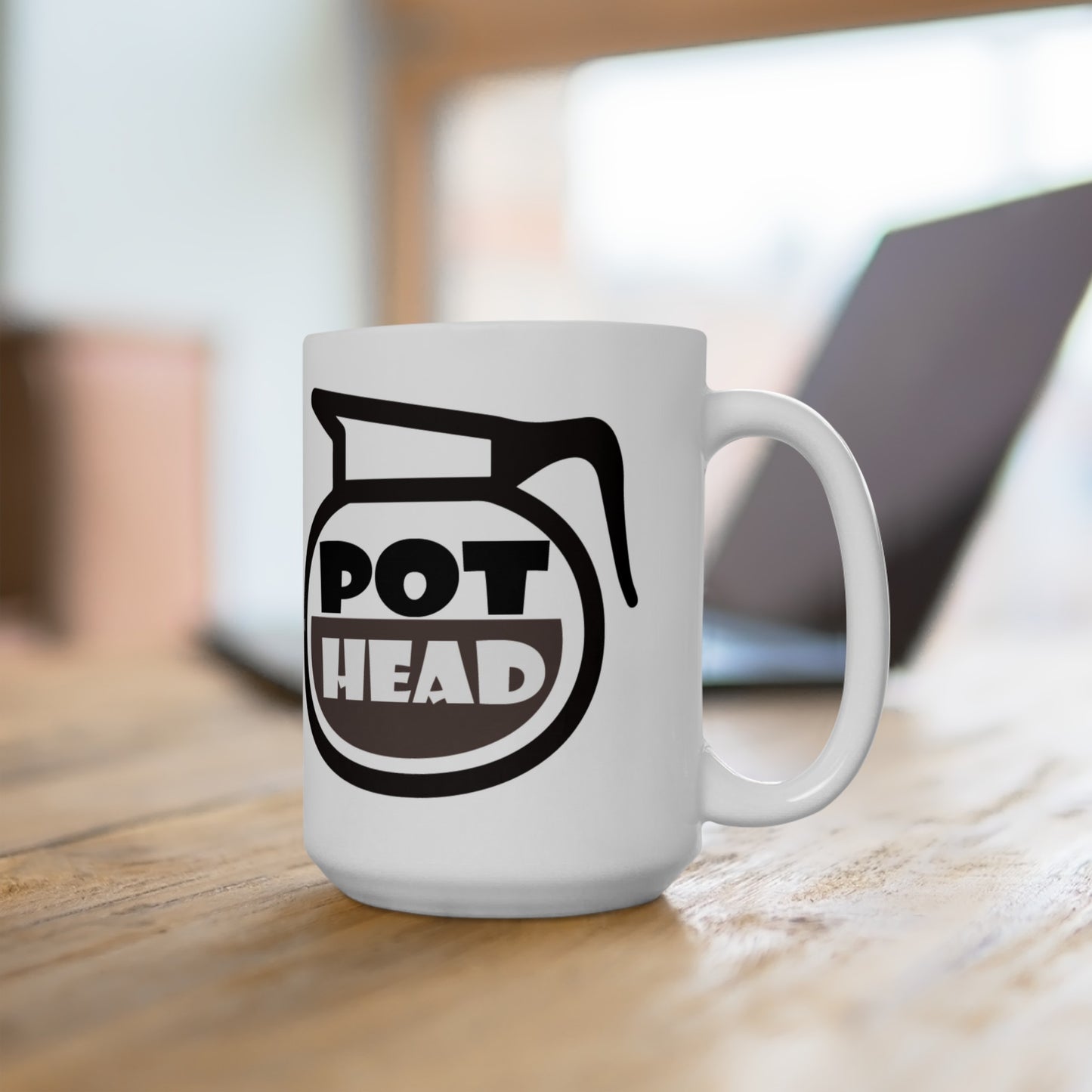 Pot Head 15oz Ceramic Mug