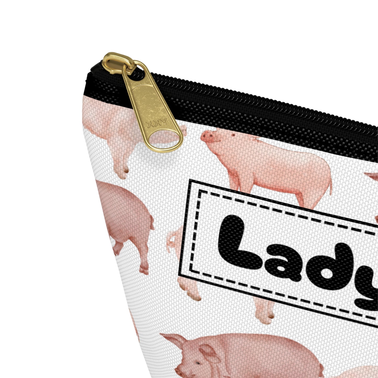 Farm Pig Print Travel Accessory Bag - Organize Your Pig Pen!