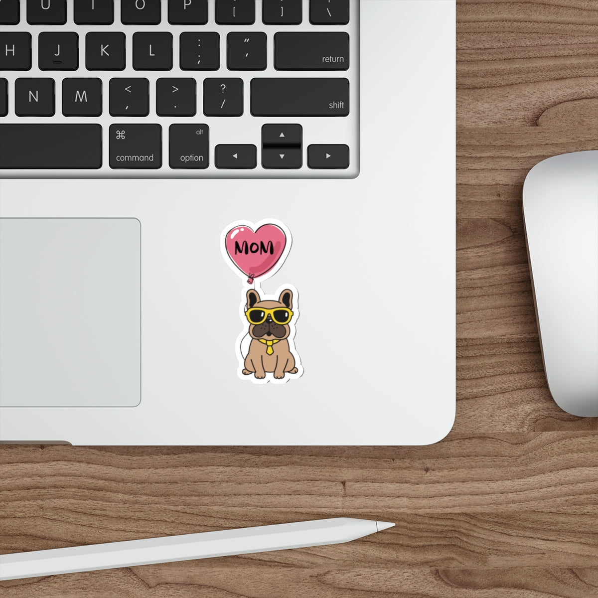 French Bulldog Mom Vinyl Indoor/Outdoor Vinyl Sticker