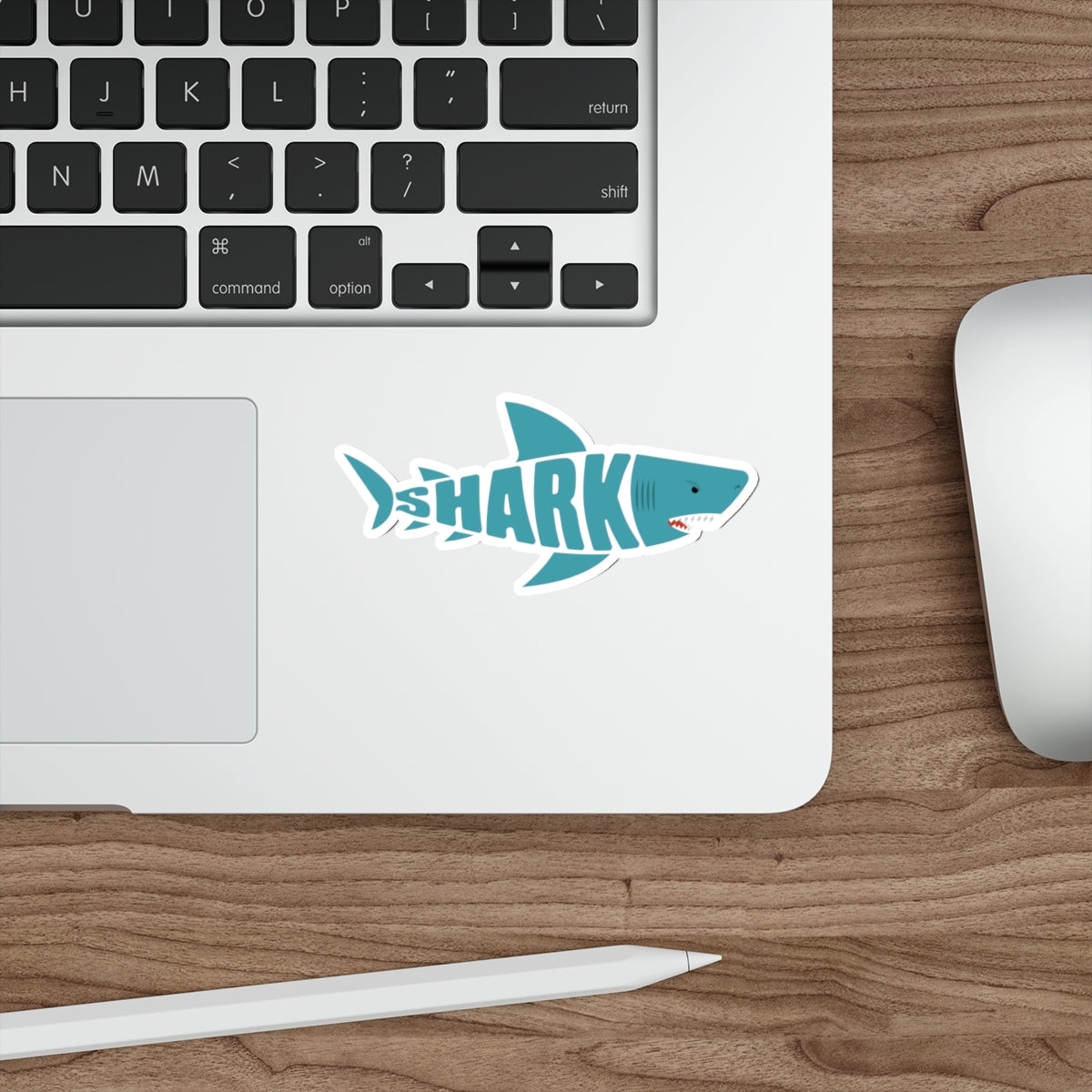 Shark Word Puzzle Die Cut Vinyl indoor/outdoor Sticker