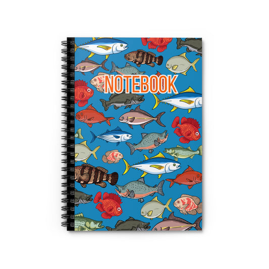 Big Fish Spiral Bound Notebook