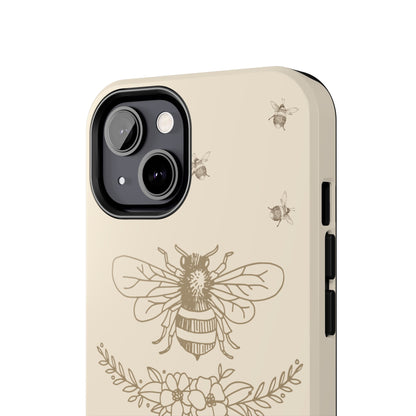 Bee Series iPhone (13-15 Pro, Plus, Max, Mini) Tough Case