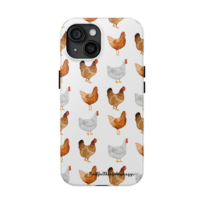 Chicken Farm Series iPhone (11-15 Pro, Plus, Max, Mini) Tough Case