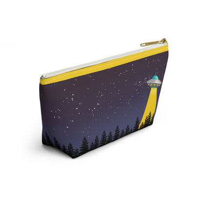 Alien UFO Print Travel Accessory Bag