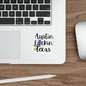 Austin Texas Swear Word Die Cut Vinyl Indoor Outdoor Sticker