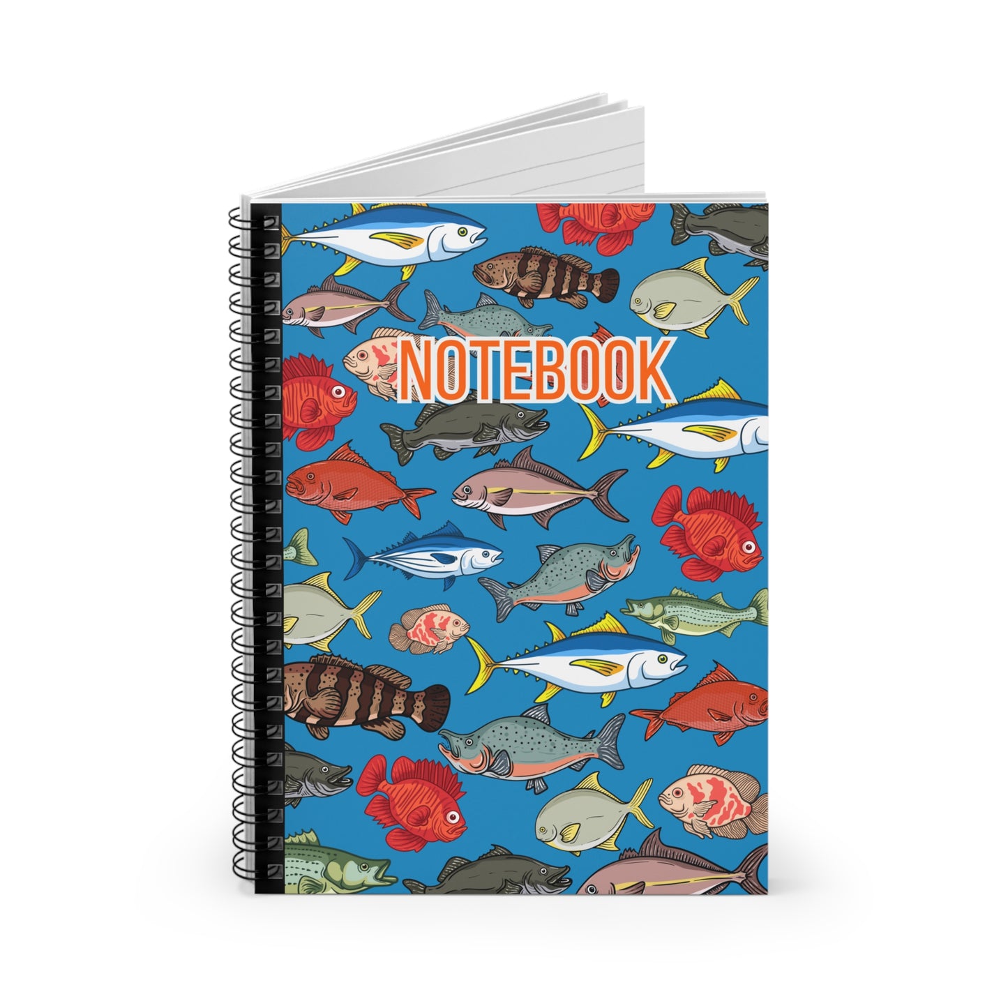 Big Fish Spiral Bound Notebook