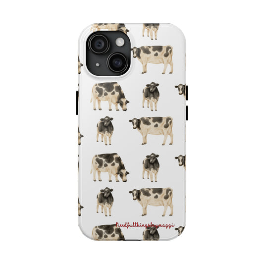 Cow Farm Series iPhone (11-15 Pro, Plus, Max, Mini) Tough Case