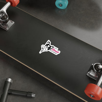 French Bulldog "Is That Smut You're Reading" Vinyl Indoor/Outdoor Sticker
