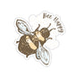 Bee Happy Indoor/Outdoor Vinyl Die Cut Sticker