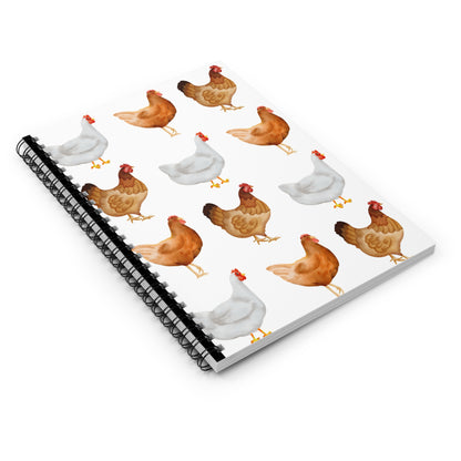 Chicken Spiral Bound Notebook