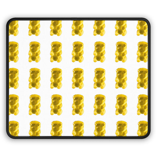 Yellow Gummy Bear Gaming Mouse Pad