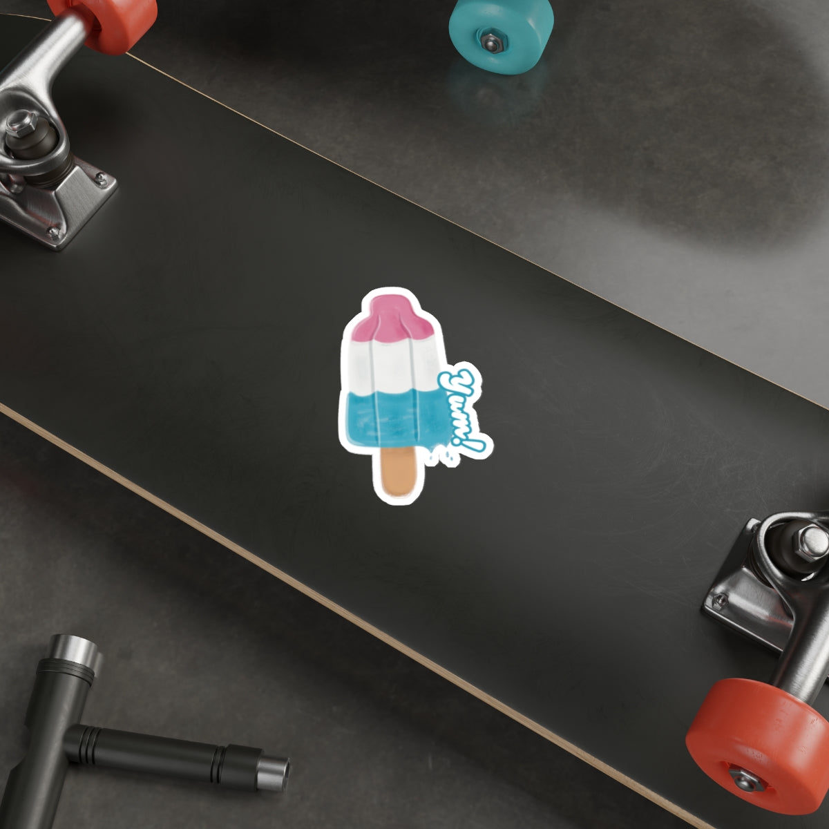Frozen Summer Treat Indoor/Outdoor Vinyl Die-Cut Sticker