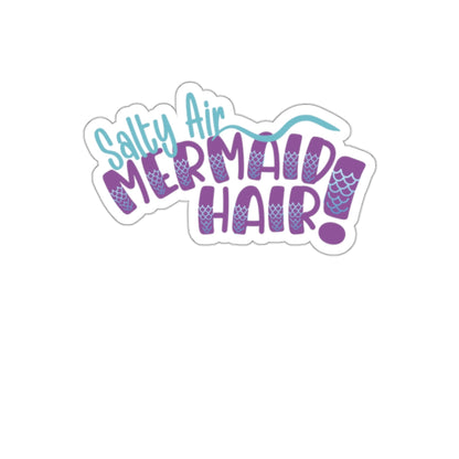 Mermaid Hair Indoor/Outdoor Die Cut Vinyl Sticker