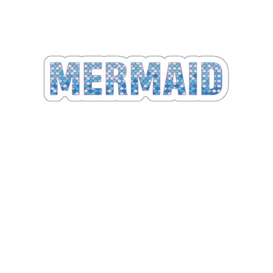 Mermaid Scales Indoor/Outdoor Vinyl Sticker