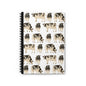 Cow Themed Spiral Bound Notebook