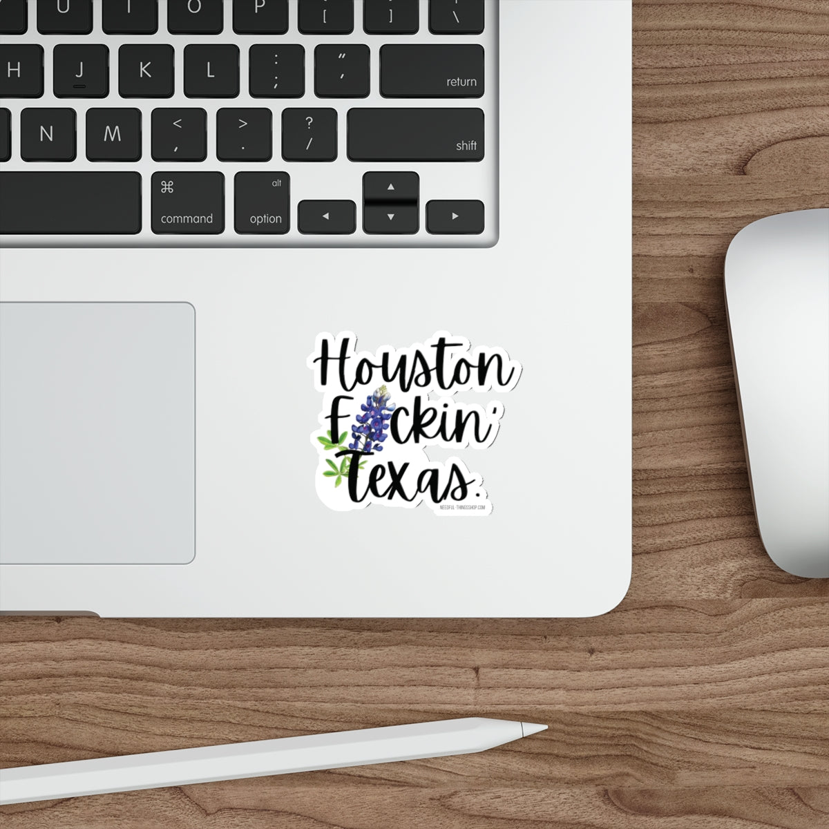 Houston Texas Swear Word Die Cut Vinyl Indoor Outdoor Sticker