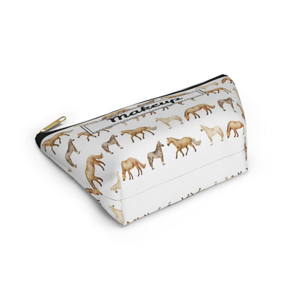 Farm Horse Print Travel Accessory Bag For All Your Stuff!