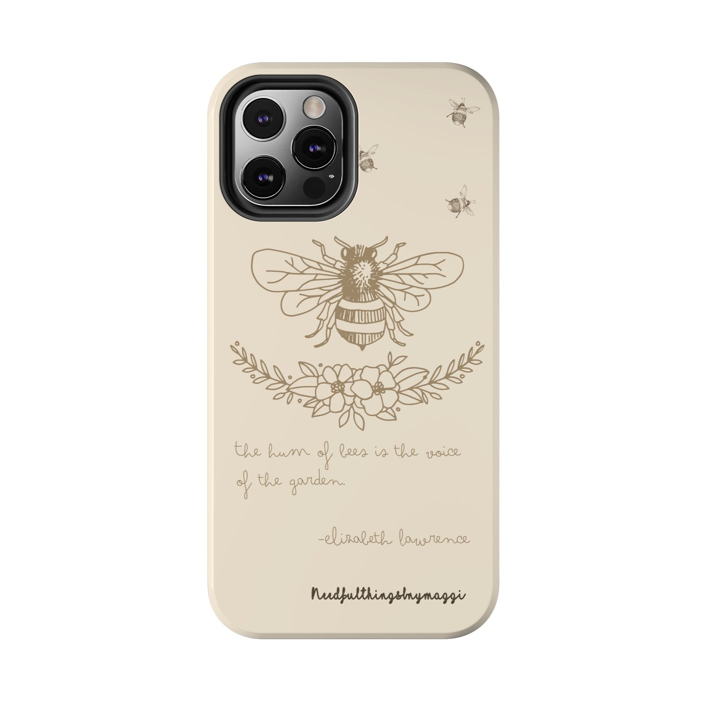 Bee Series iPhone (13-15 Pro, Plus, Max, Mini) Tough Case