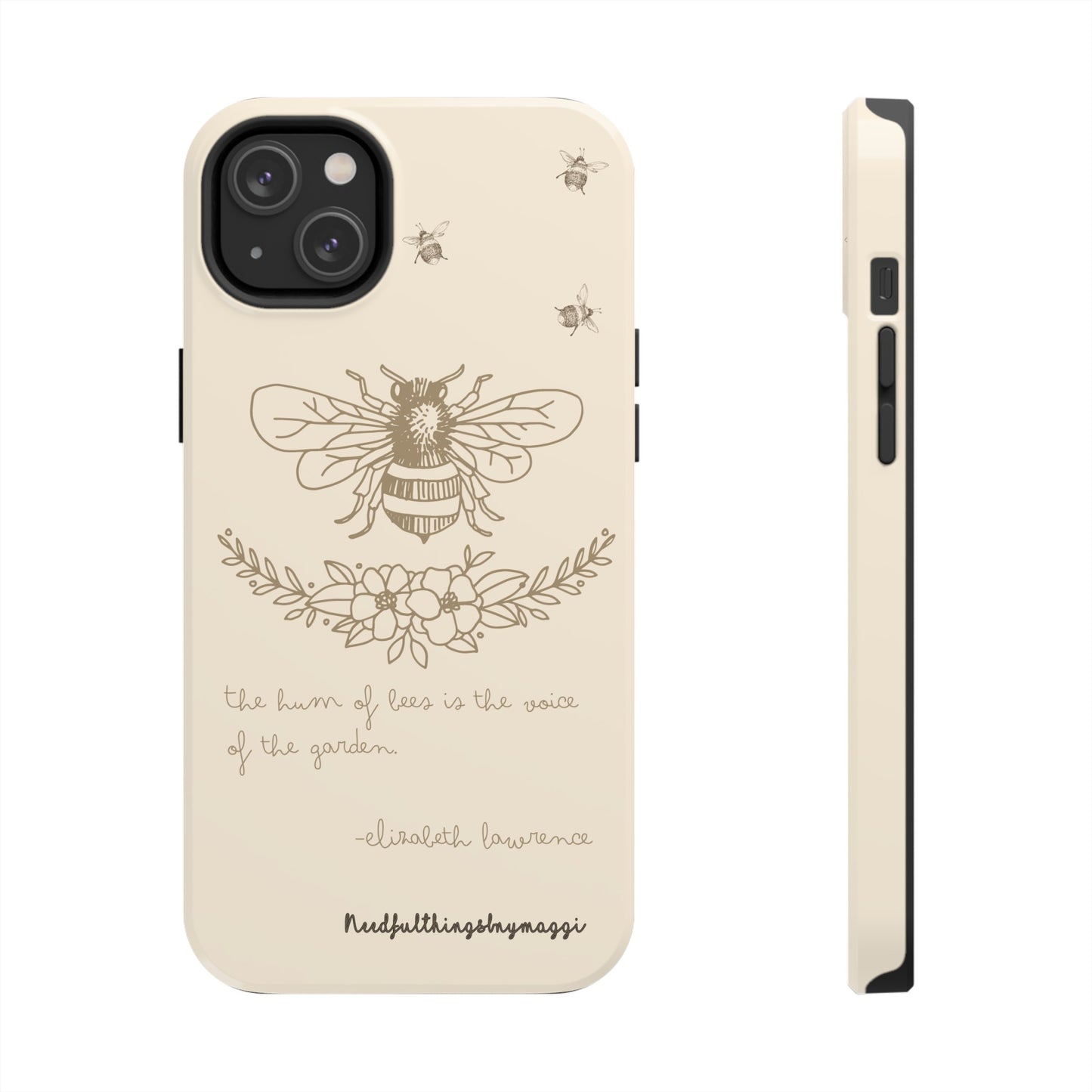 Bee Series iPhone (13-15 Pro, Plus, Max, Mini) Tough Case