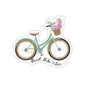 Beach Bike Vibes Indoor/Outdoor Die Cut Vinyl Sticker