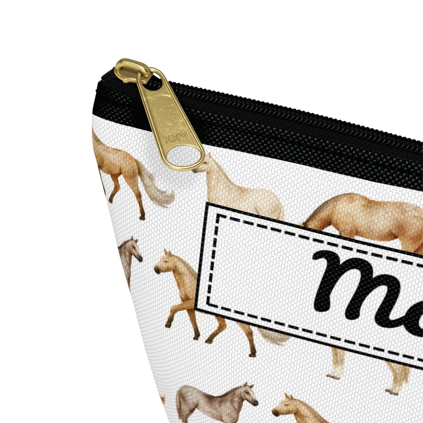 Farm Horse Print Travel Accessory Bag For All Your Stuff!