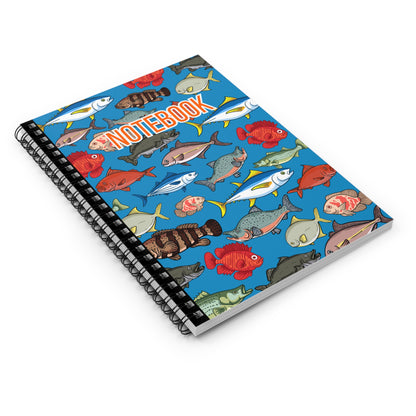 Big Fish Spiral Bound Notebook