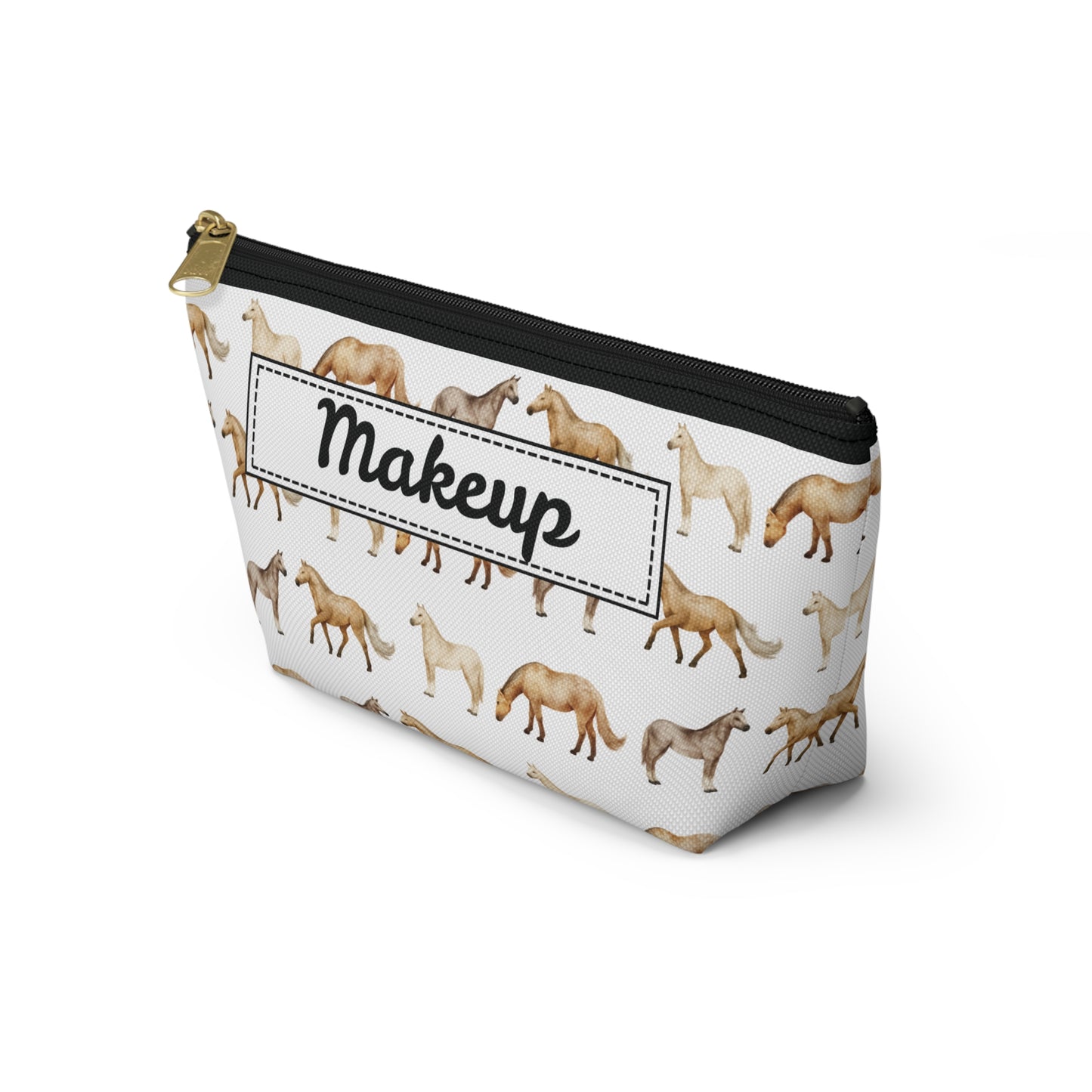 Farm Horse Print Travel Accessory Bag For All Your Stuff!