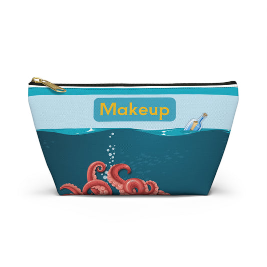 Message in a Bottle Cosmetic Bag for Ocean Adventures