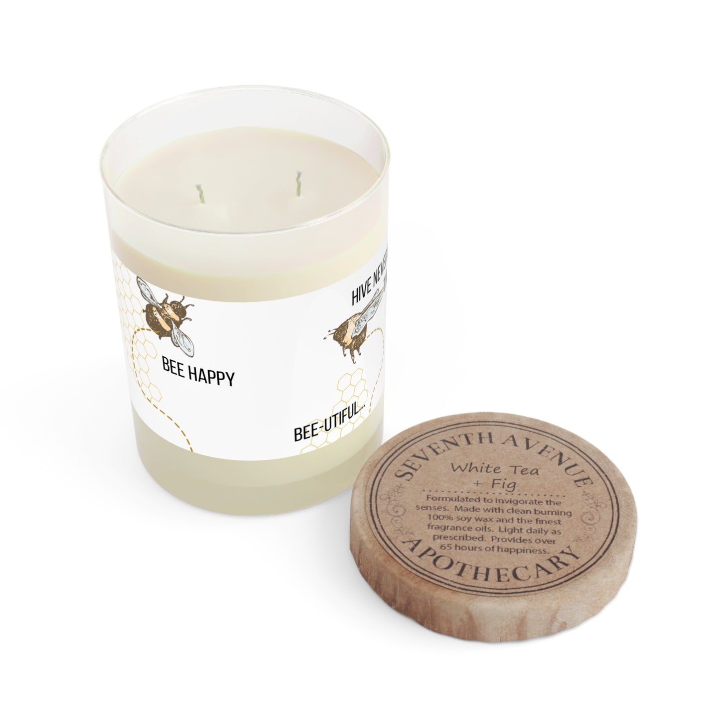 Bee Happy Scented Soy Candle