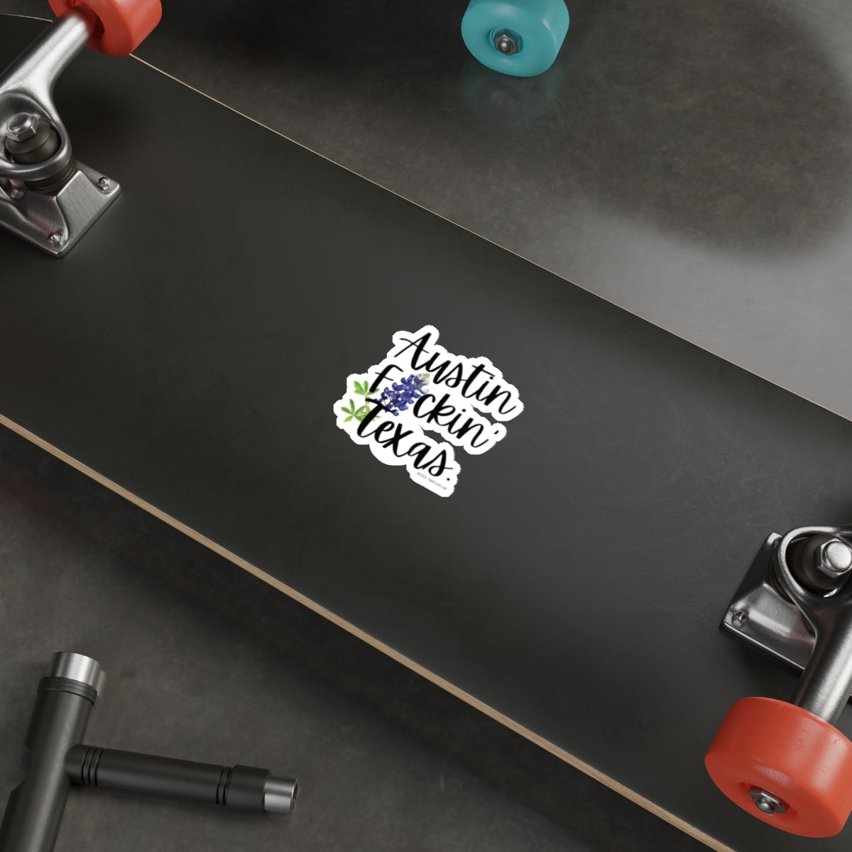Austin Texas Swear Word Die Cut Vinyl Indoor Outdoor Sticker