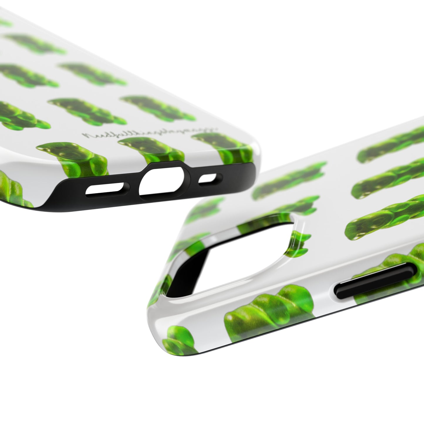 Gummy Candy (Green) Series iPhone (11-15 Pro, Plus, Max, Mini) Tough Case