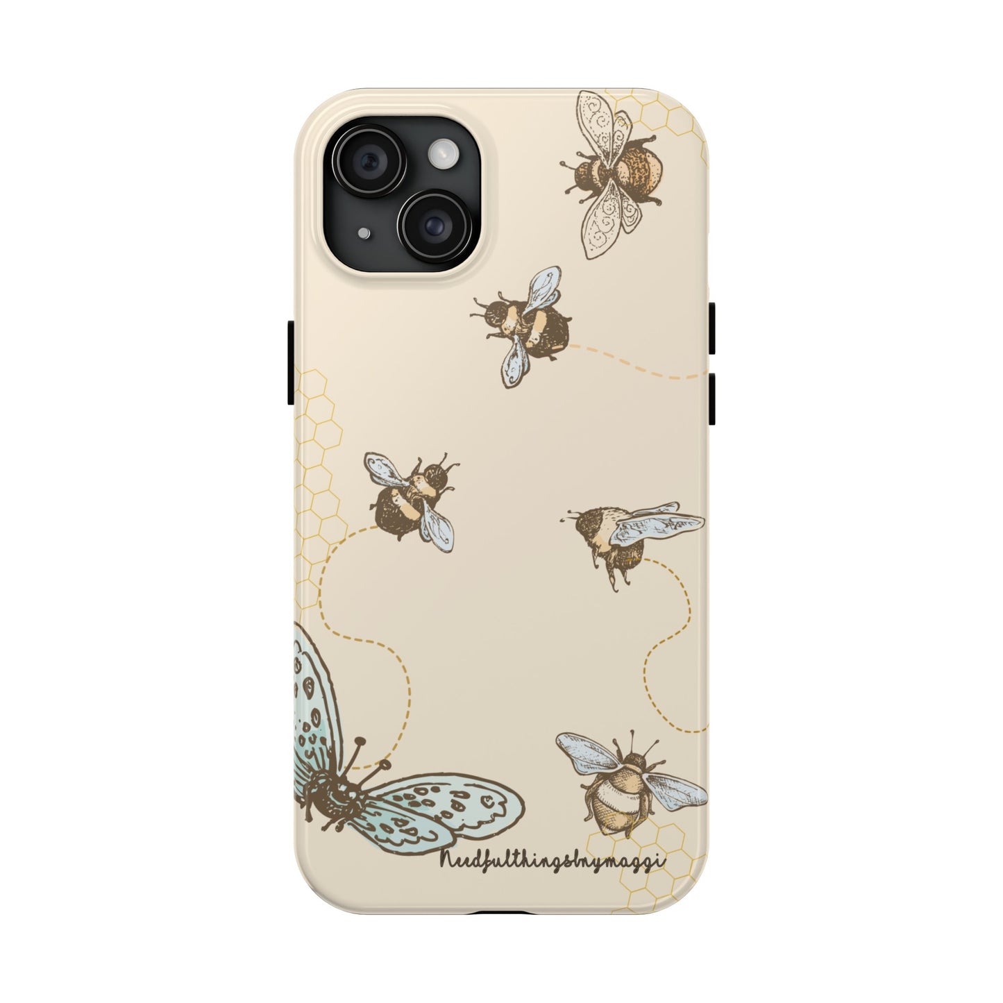 Bee Series iPhone (13-15 Pro, Plus, Max, Mini) Tough Case