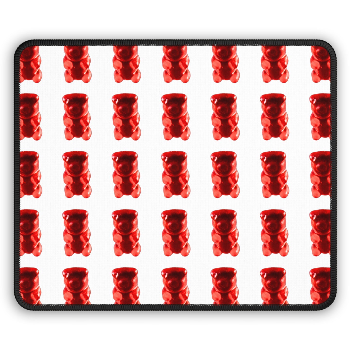 Red Gummy Bear Gaming Mouse Pad