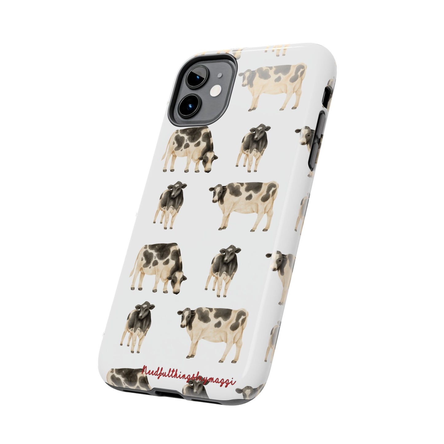 Cow Farm Series iPhone (11-15 Pro, Plus, Max, Mini) Tough Case