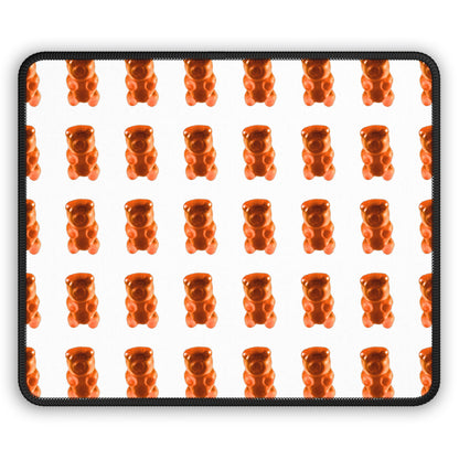 Orange Gummy Bear Gaming Mouse Pad