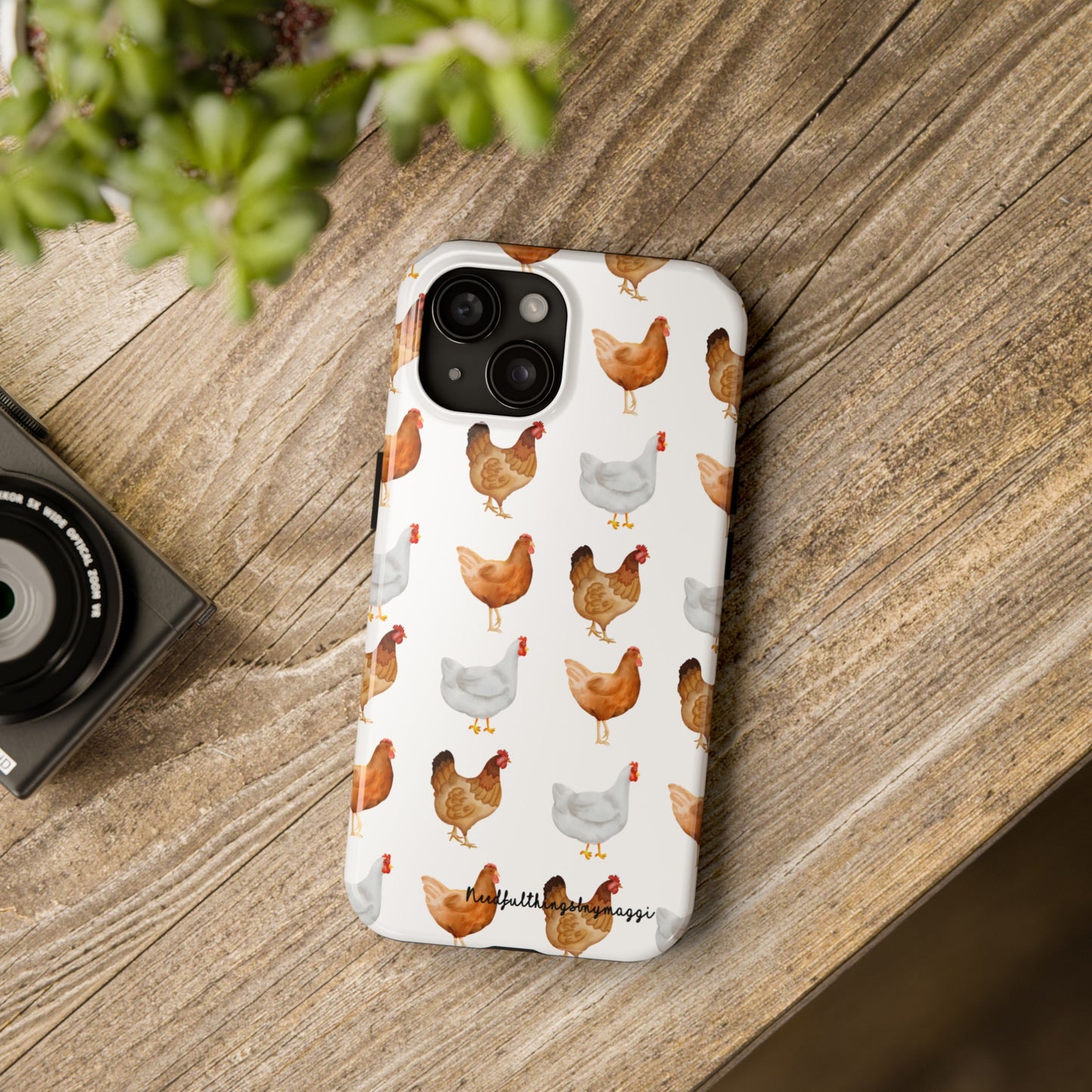 Chicken Farm Series iPhone (11-15 Pro, Plus, Max, Mini) Tough Case