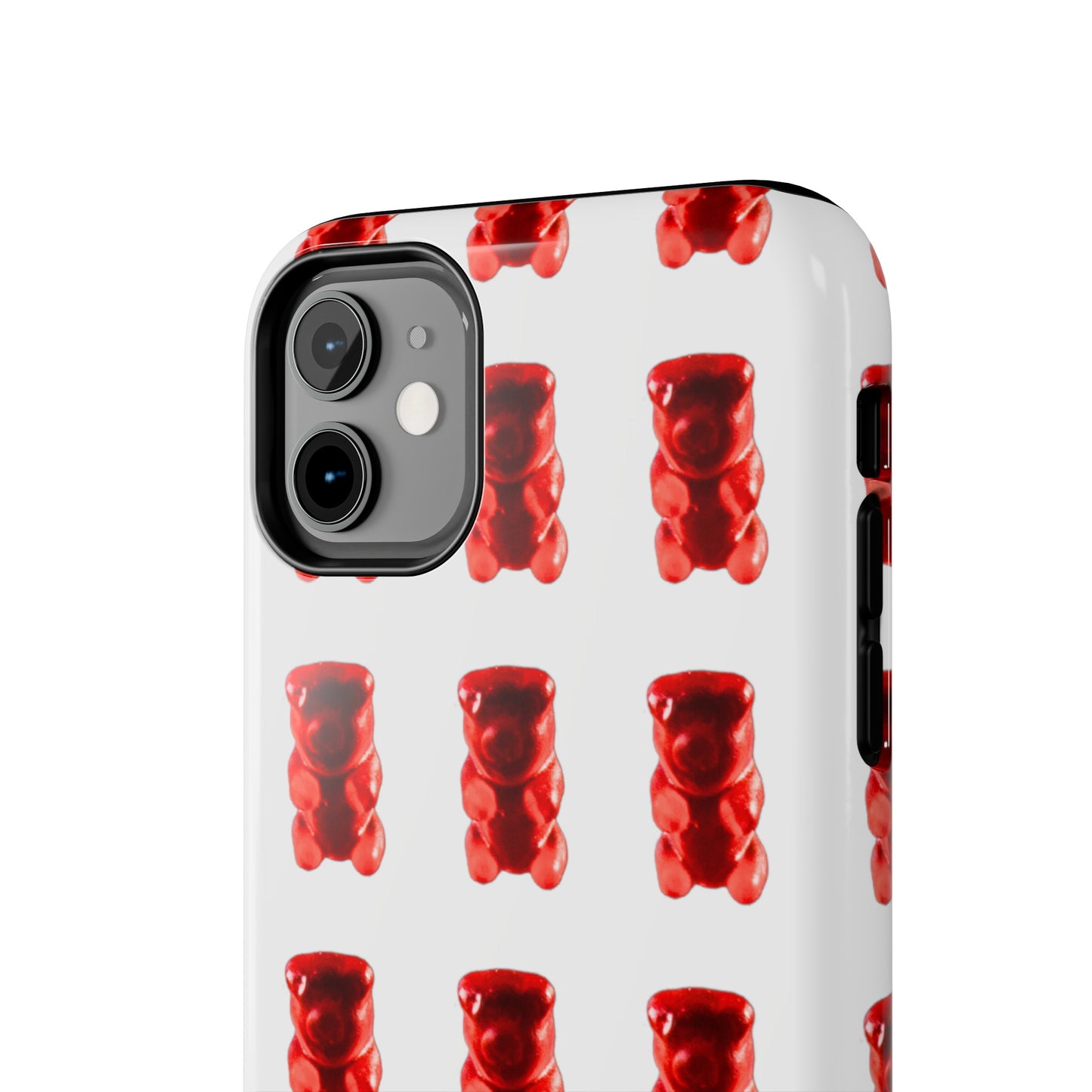 Gummy Candy (Red) Series iPhone (11-15 Pro, Plus, Max, Mini) Tough Case