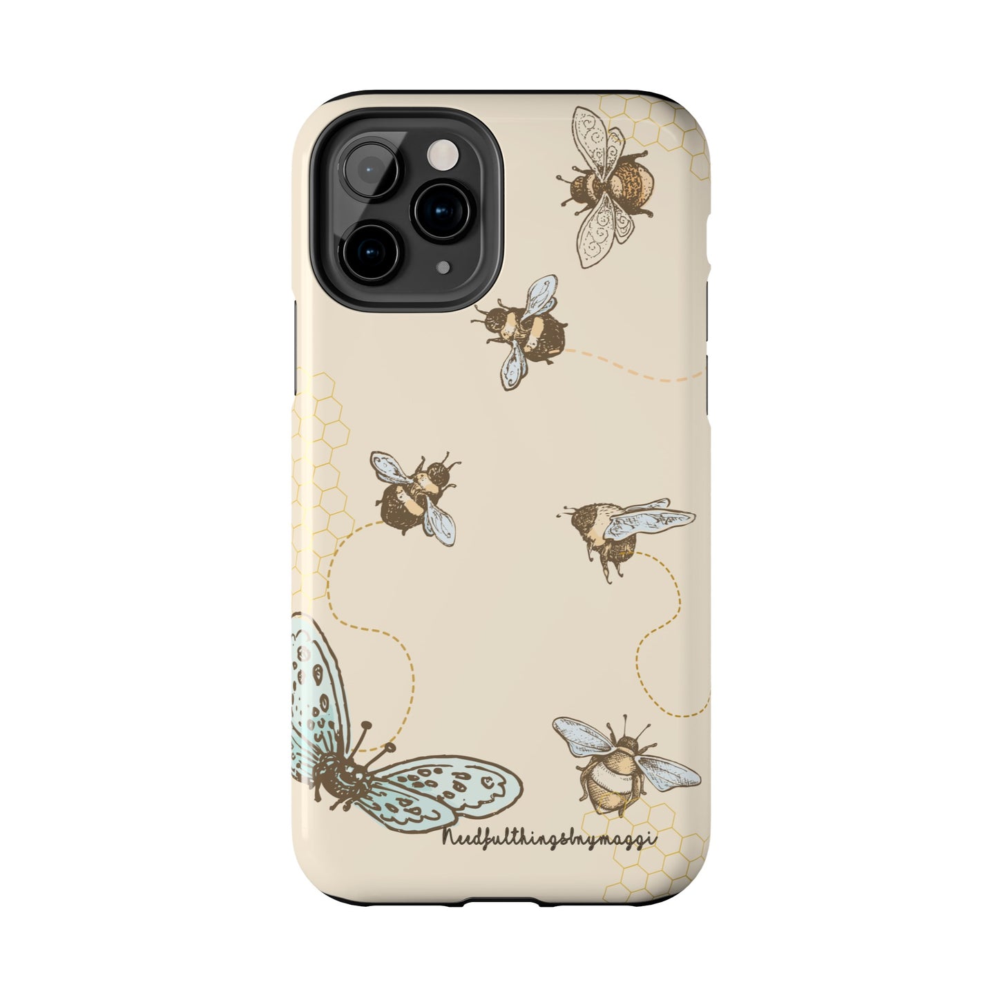 Bee Series iPhone (13-15 Pro, Plus, Max, Mini) Tough Case