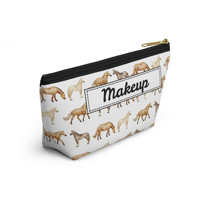 Farm Horse Print Travel Accessory Bag For All Your Stuff!