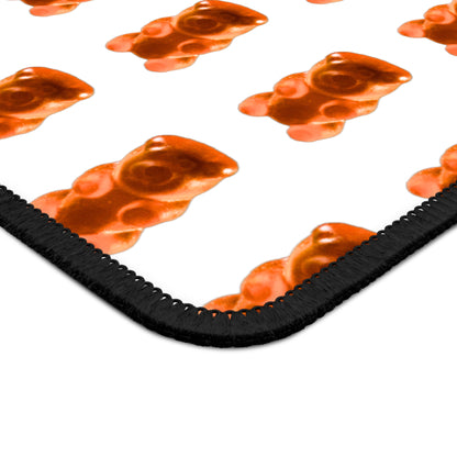 Orange Gummy Bear Gaming Mouse Pad