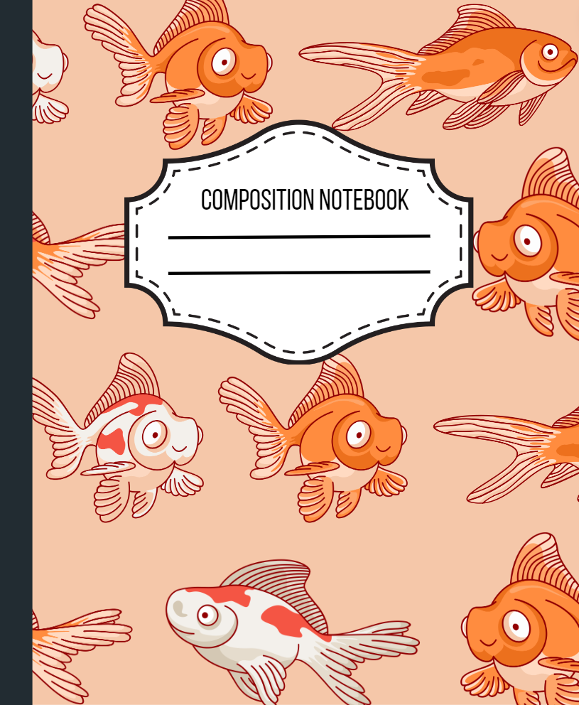 Goldfish Composition Notebook